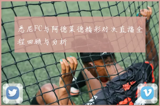 悉尼FC与阿德莱德精彩对决直播全程回顾与分析